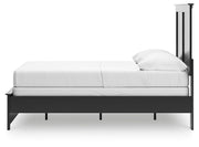 Maribel Full Panel Bed, Dresser and Mirror
