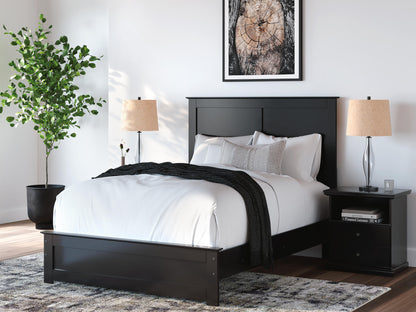 Maribel Full Panel Bed, Dresser, Mirror and Chest