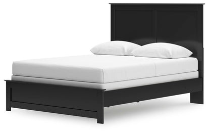 Maribel Queen Panel Bed, Dresser, Mirror and Nightstand