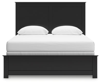 Maribel Queen Panel Bed, Dresser, Mirror and Nightstand