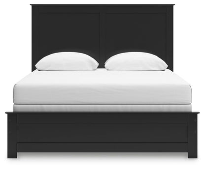 Maribel Queen Panel Bed, Dresser, Mirror and Nightstand