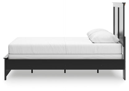 Maribel Queen Panel Bed, Dresser, Mirror and Nightstand