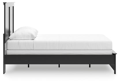 Maribel Queen Panel Bed, Dresser, Mirror and Nightstand