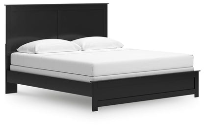 Maribel King Panel Bed, Dresser and Mirror