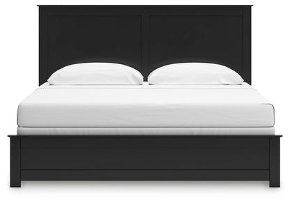 Maribel King Panel Bed, Dresser and Mirror