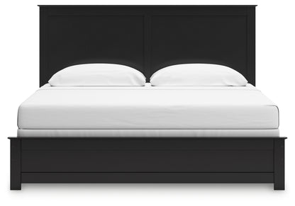 Maribel King Panel Bed, Dresser, Mirror and Nightstand