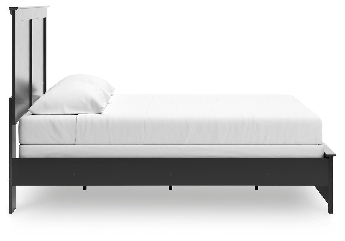 Maribel King Panel Bed, Dresser and Mirror