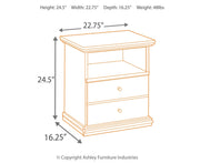Maribel One Drawer Night Stand