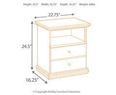 Maribel One Drawer Night Stand