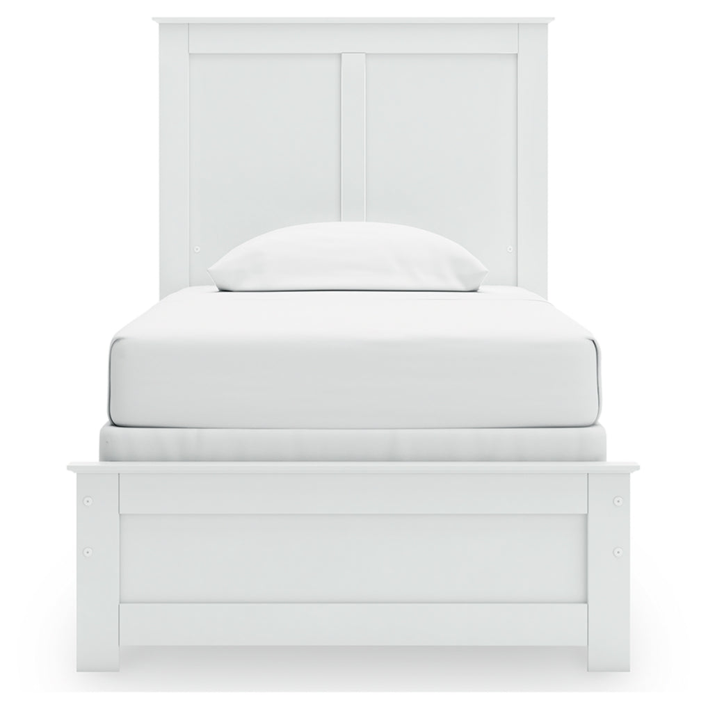Bostwick Shoals Twin Panel Bed, Dresser, Mirror and Chest
