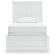 Bostwick Shoals Twin Panel Bed, Dresser, Mirror and Chest