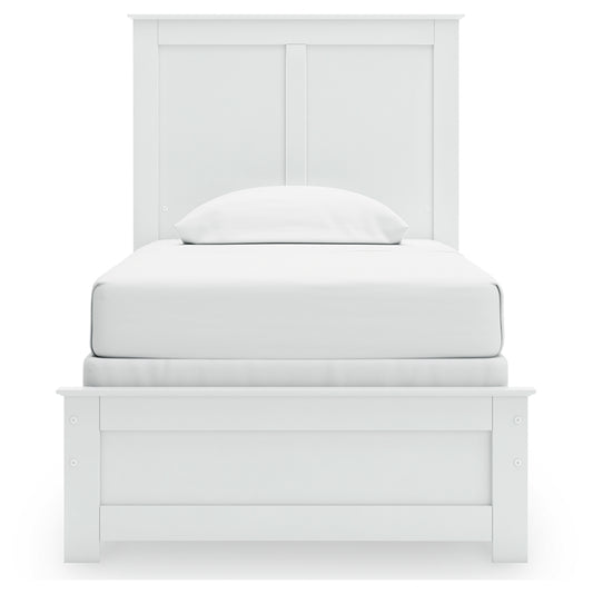 Bostwick Shoals Twin Panel Bed, Dresser, Mirror and Chest