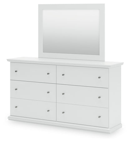Bostwick Shoals Twin Panel Bed, Dresser, Mirror and Nightstand