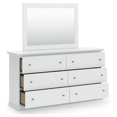 Bostwick Shoals Twin Panel Bed, Dresser, Mirror and Nightstand