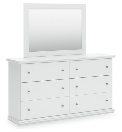 Bostwick Shoals Twin Panel Bed, Dresser, Mirror and Nightstand