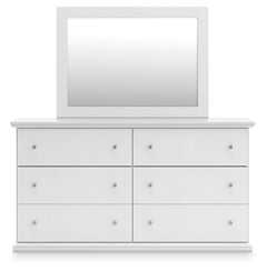 Bostwick Shoals Twin Panel Bed, Dresser and Mirror