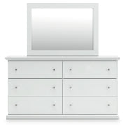 Bostwick Shoals King Panel Bed, Dresser, Mirror and Chest