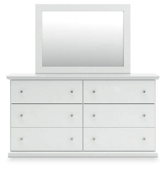 Bostwick Shoals Full Panel Bed, Dresser and Mirror