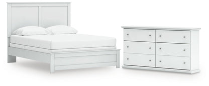 Bostwick Shoals Queen Panel Bed and Dresser