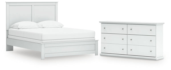 Bostwick Shoals Queen Panel Bed and Dresser