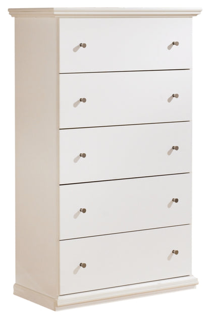 Bostwick Shoals Queen Panel Bed, Dresser, Mirror, Chest and Nightstand