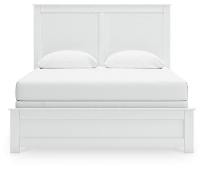 Bostwick Shoals Queen Panel Bed, Dresser, Mirror and Nightstand