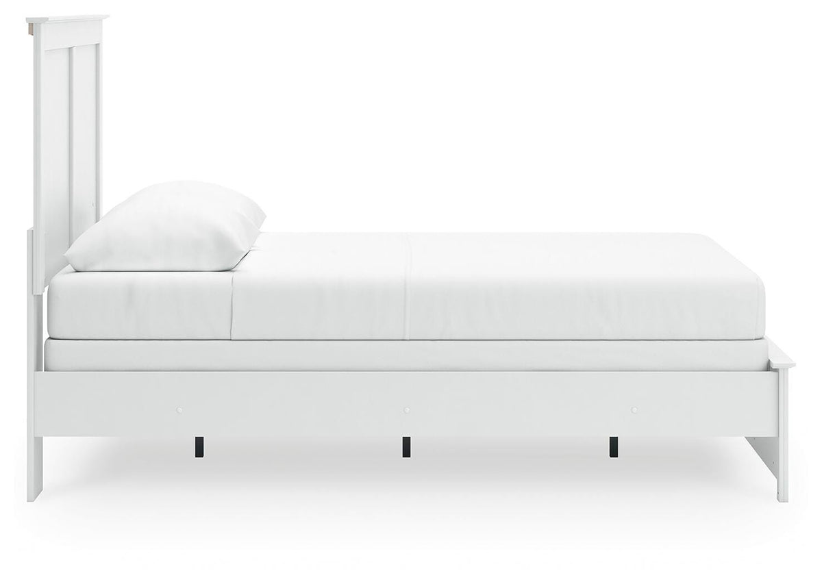 Bostwick Shoals Queen Panel Bed, Dresser, Mirror and Nightstand
