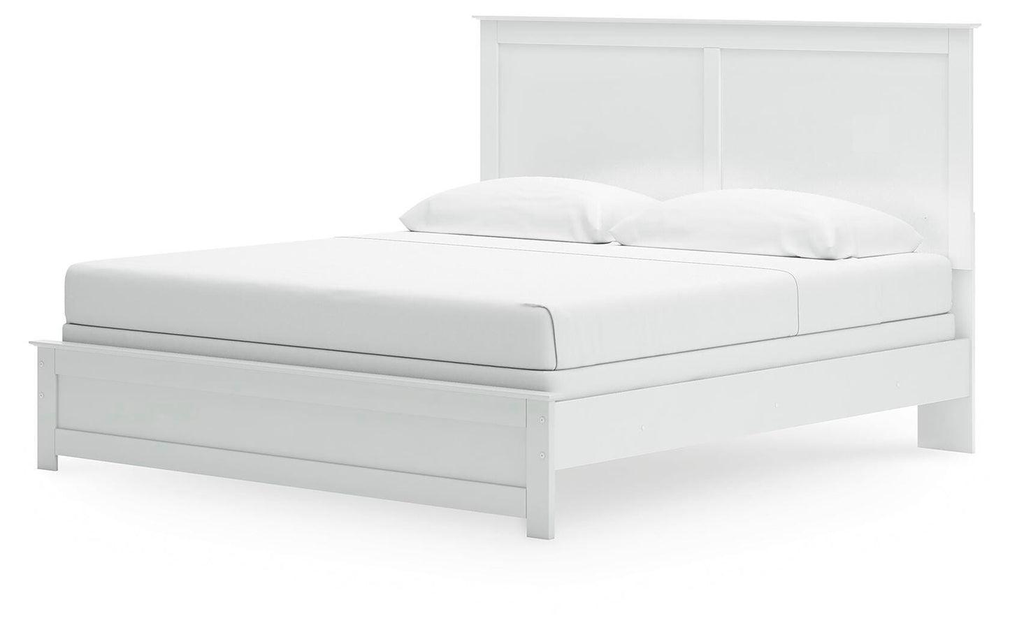 Bostwick Shoals King Panel Bed, Dresser, Mirror and Chest