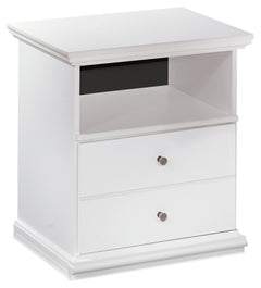 Bostwick Shoals King Panel Bed, Dresser, Mirror and Nightstand