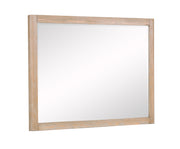 Kara Dresser Mirror-Cerused Natural