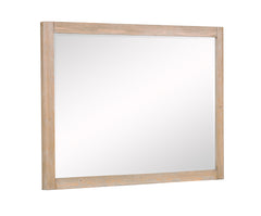 Kara Dresser Mirror-Cerused Natural
