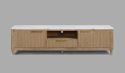 Kara Tv Stand-Cerused Natural