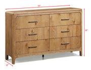 Westcott Dresser-Cerused Natural
