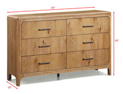 Westcott Dresser-Cerused Natural