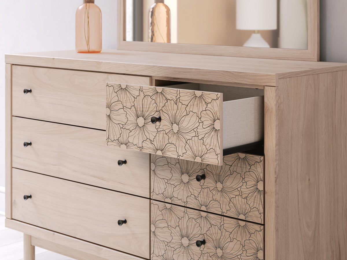 Shapella Dresser and Mirror
