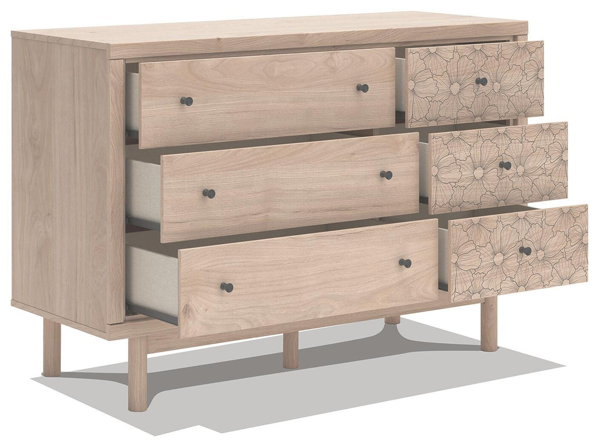 Shapella Twin Day Bed with Storage, Dresser and Nightstand