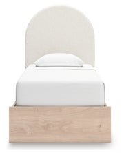 Shapella Twin Upholstered Panel Bed