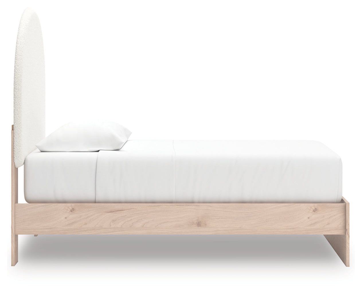 Shapella Twin Upholstered Panel Bed