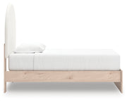 Shapella Twin Upholstered Panel Bed