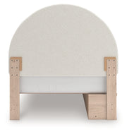 Shapella Full Upholstered Panel Bed with Storage