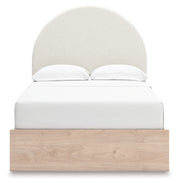Shapella Full Upholstered Panel Bed with Storage