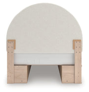 Shapella Full Upholstered Panel Bed with Storage