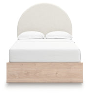 Shapella Full Upholstered Panel Bed with Storage