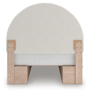 Shapella Full Upholstered Panel Bed with Storage