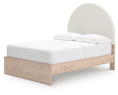 Shapella Full Upholstered Panel Bed