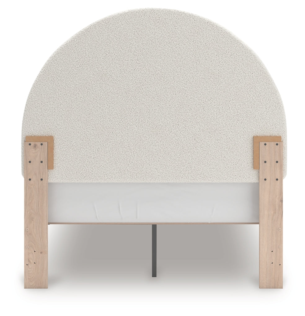Shapella Full Upholstered Panel Bed