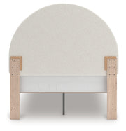 Shapella Full Upholstered Panel Bed