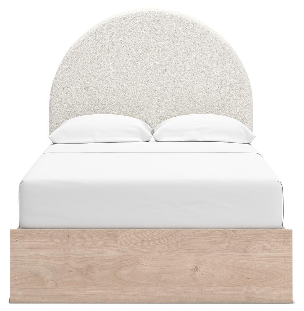 Shapella Full Upholstered Panel Bed