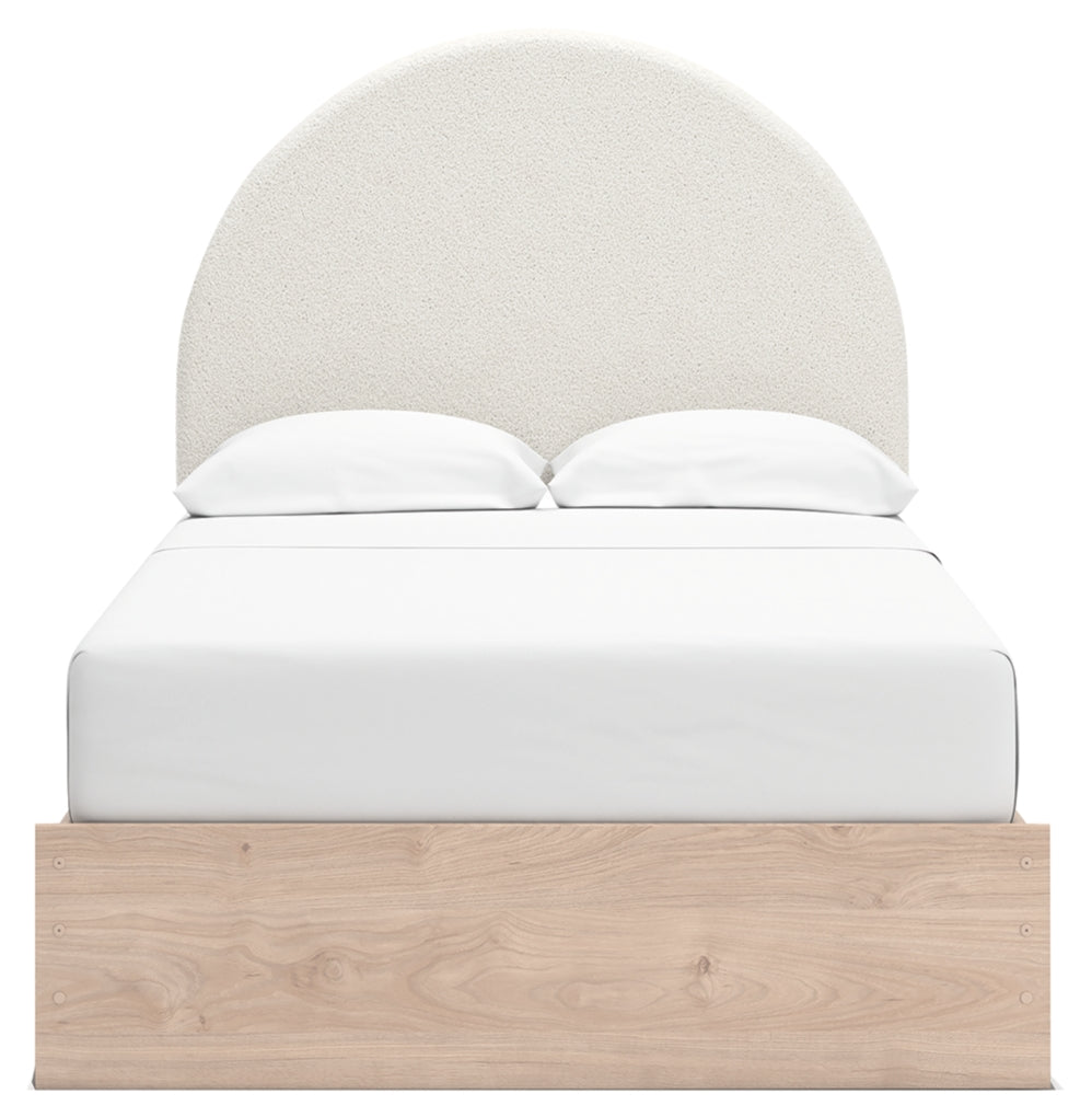 Shapella Full Upholstered Panel Bed
