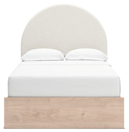 Shapella Full Upholstered Panel Bed